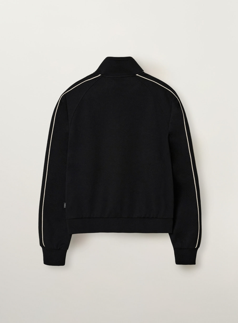 [satur] (W) Essential Lawton Track Zip-up Jacket - Black