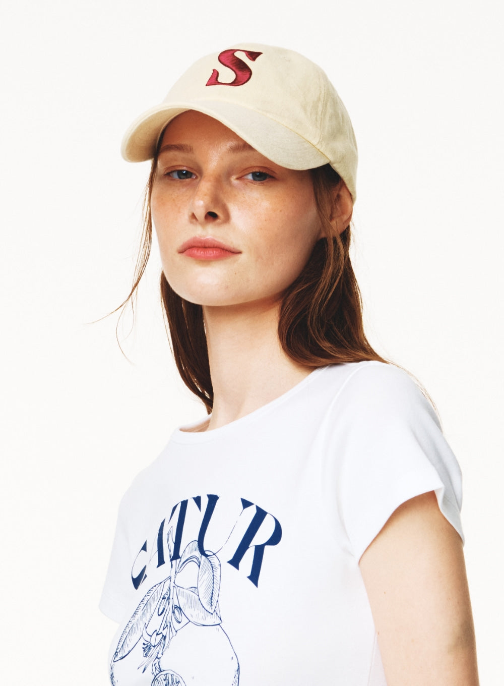 [satur] Vintage Casual Ball Cap - Yellow