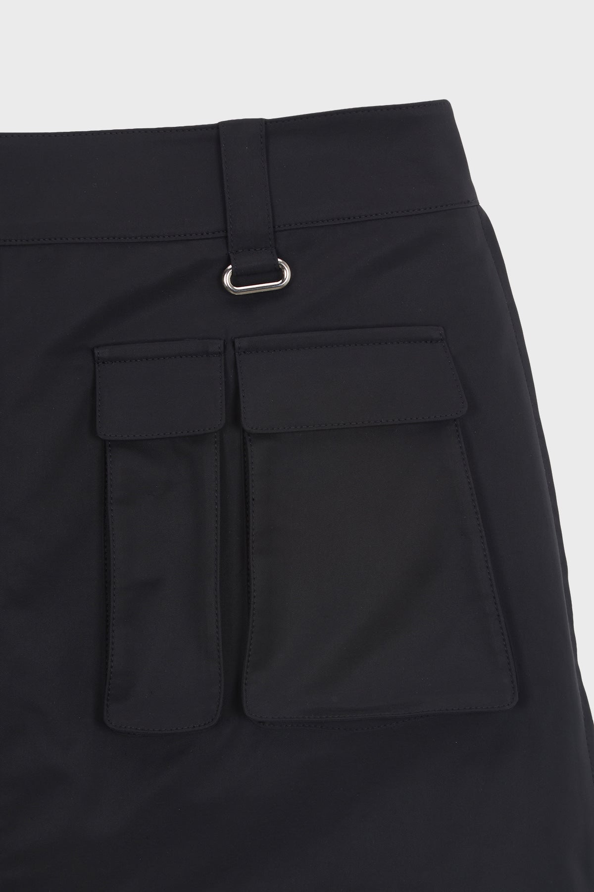 Matinkim Two Way Cargo Mini Skirt IN Black