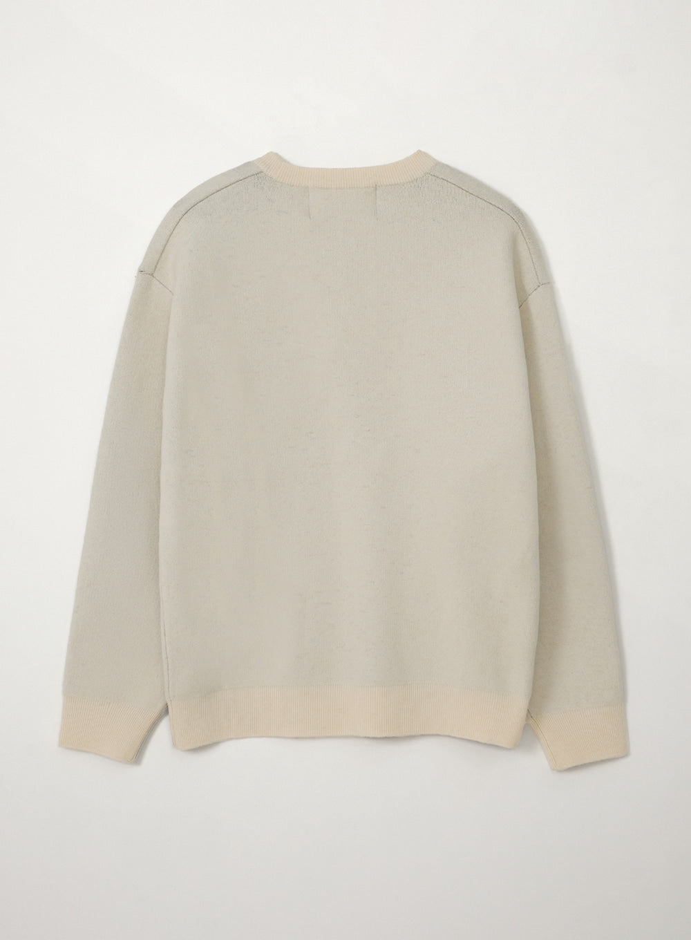 [satur] Saturday Retro Mood Pullover Knit - Cream