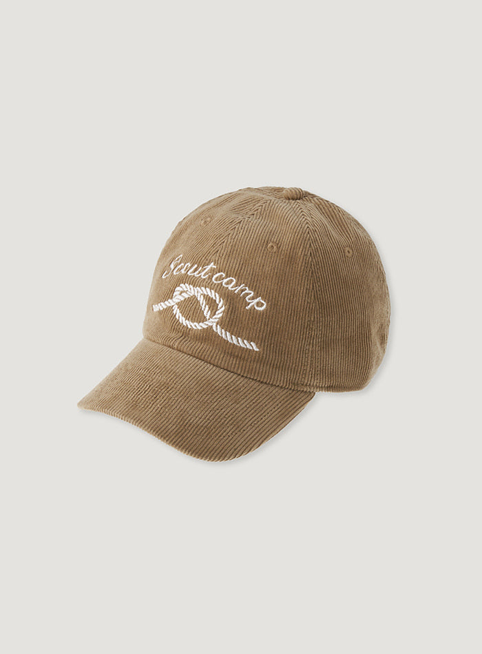 Mango Maniplease Scout Camp Corduroy Cap