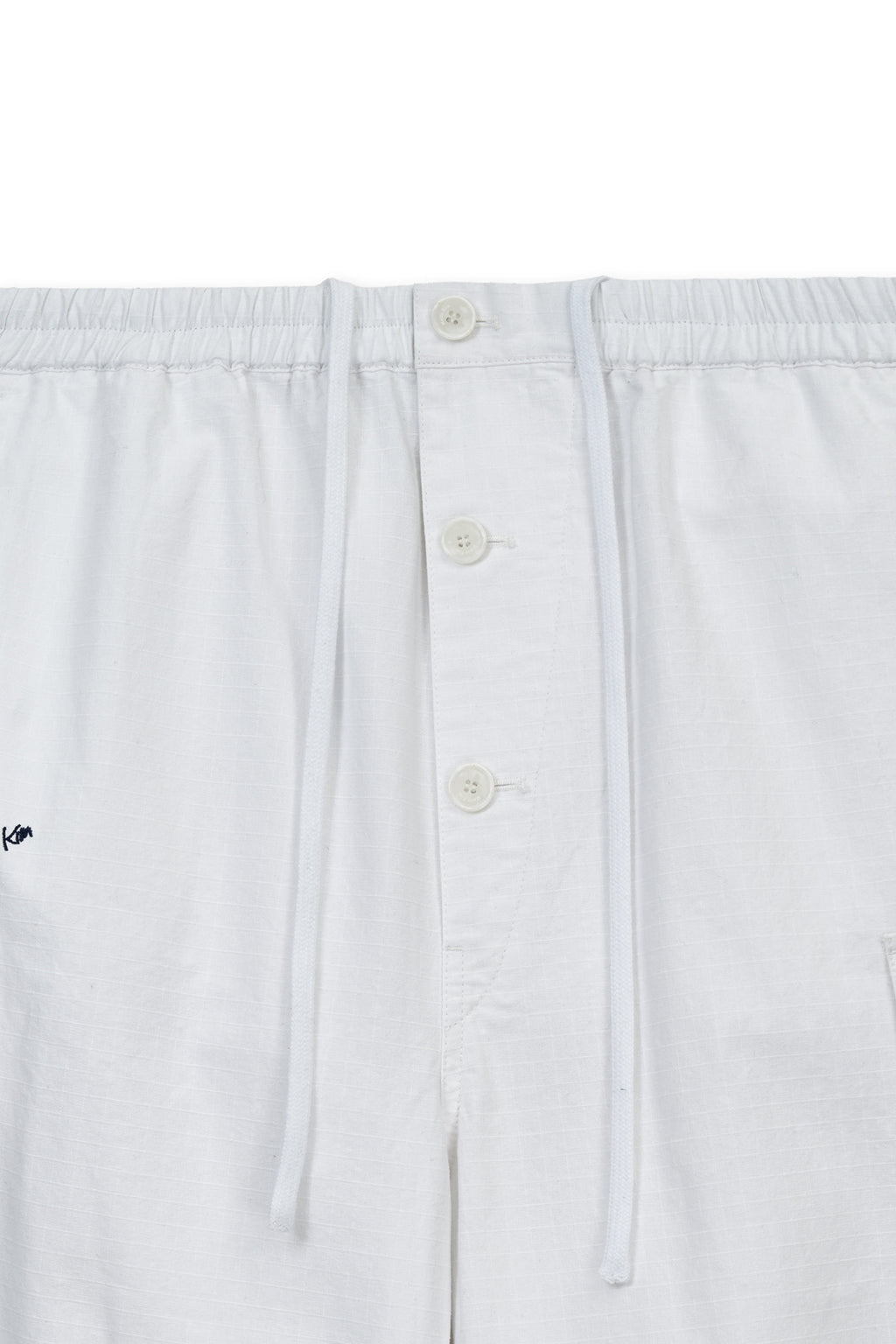 Matinkim Drawstring Hem Cargo Pants IN Ivory
