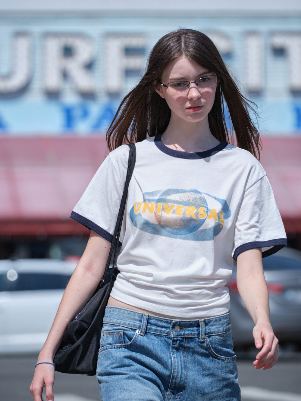 Low Classic Universal Ringer Tee Ivory
