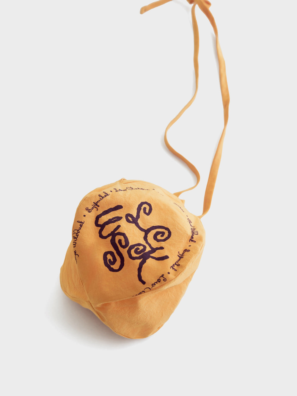 Low Classic Mirae Graphic Mini Cotton Bag Orange