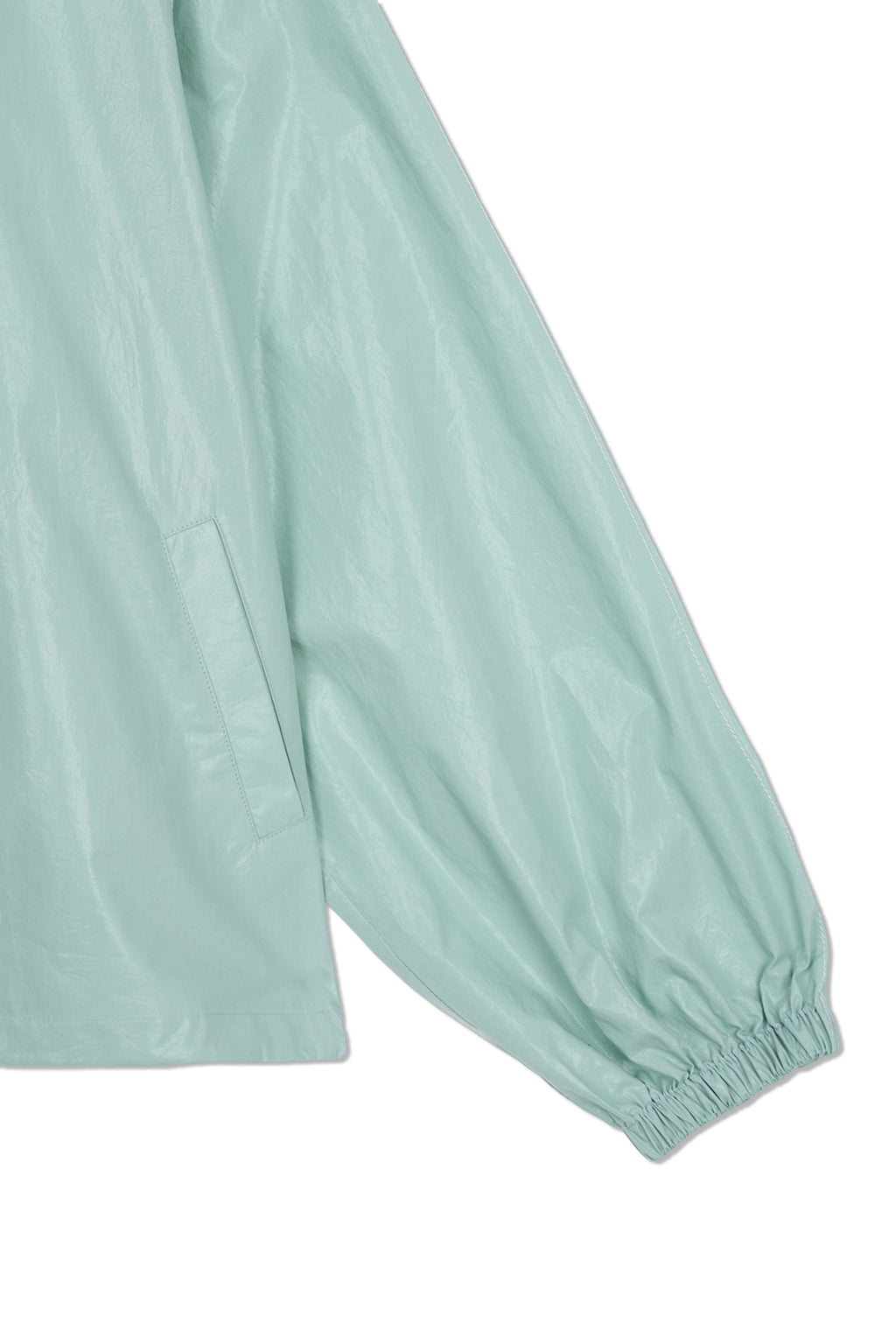 Matinkim Matin Kim Logo Coating Jumper IN Mint