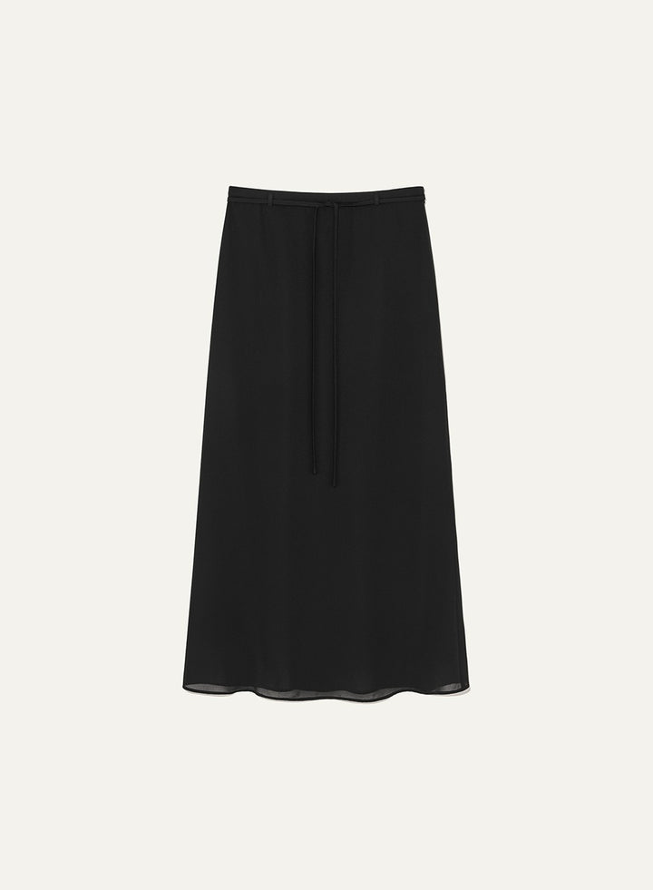 Kindersalmon Lucius Gored Skirt Black