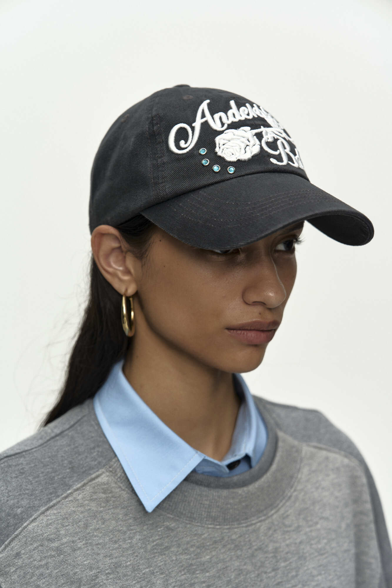 Andersson Bell (Essential) Washed Jeweled Rose Cap