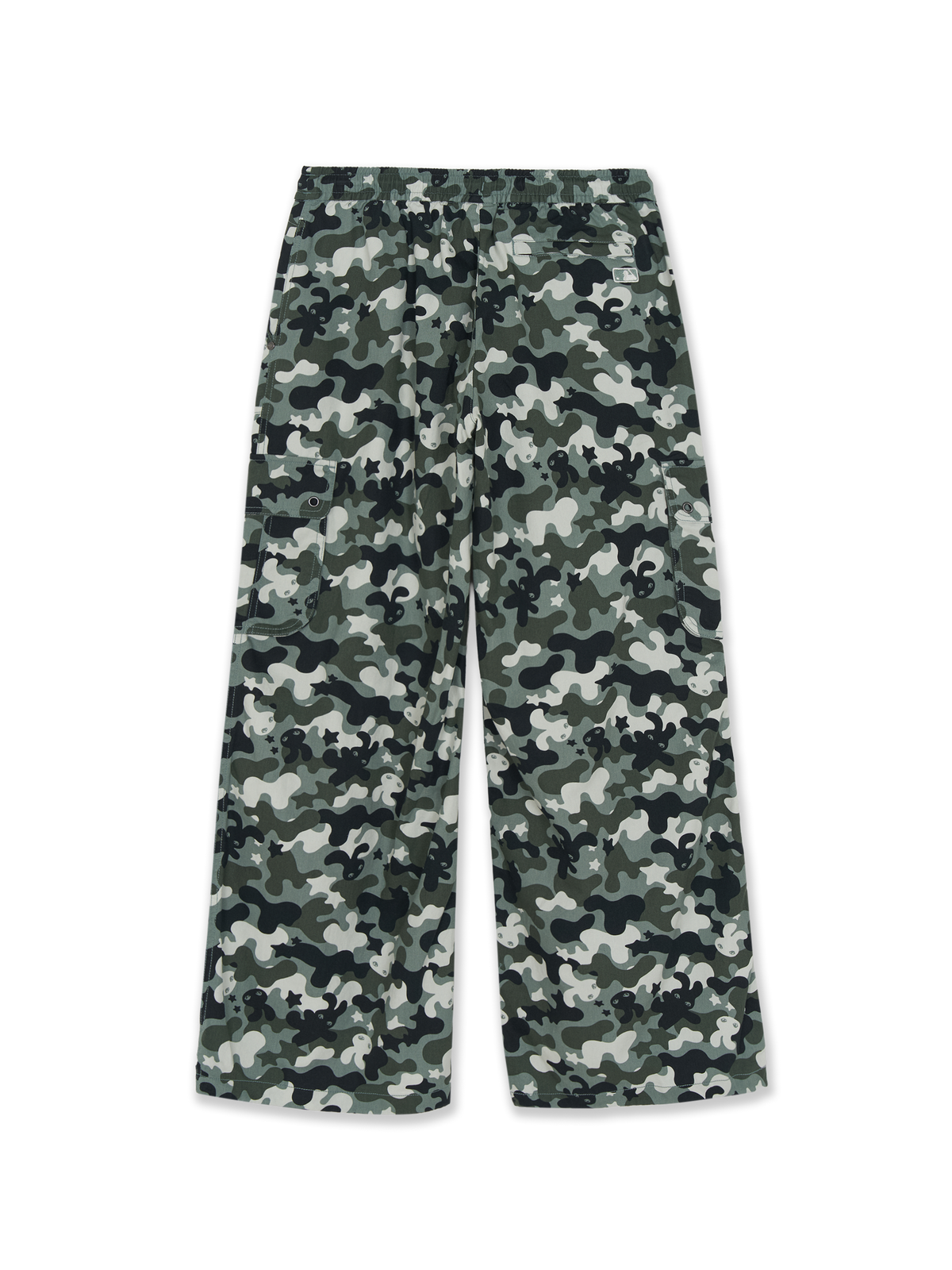 Mlb Women's Camo Low Rise Cotton Cargo Wide Pants