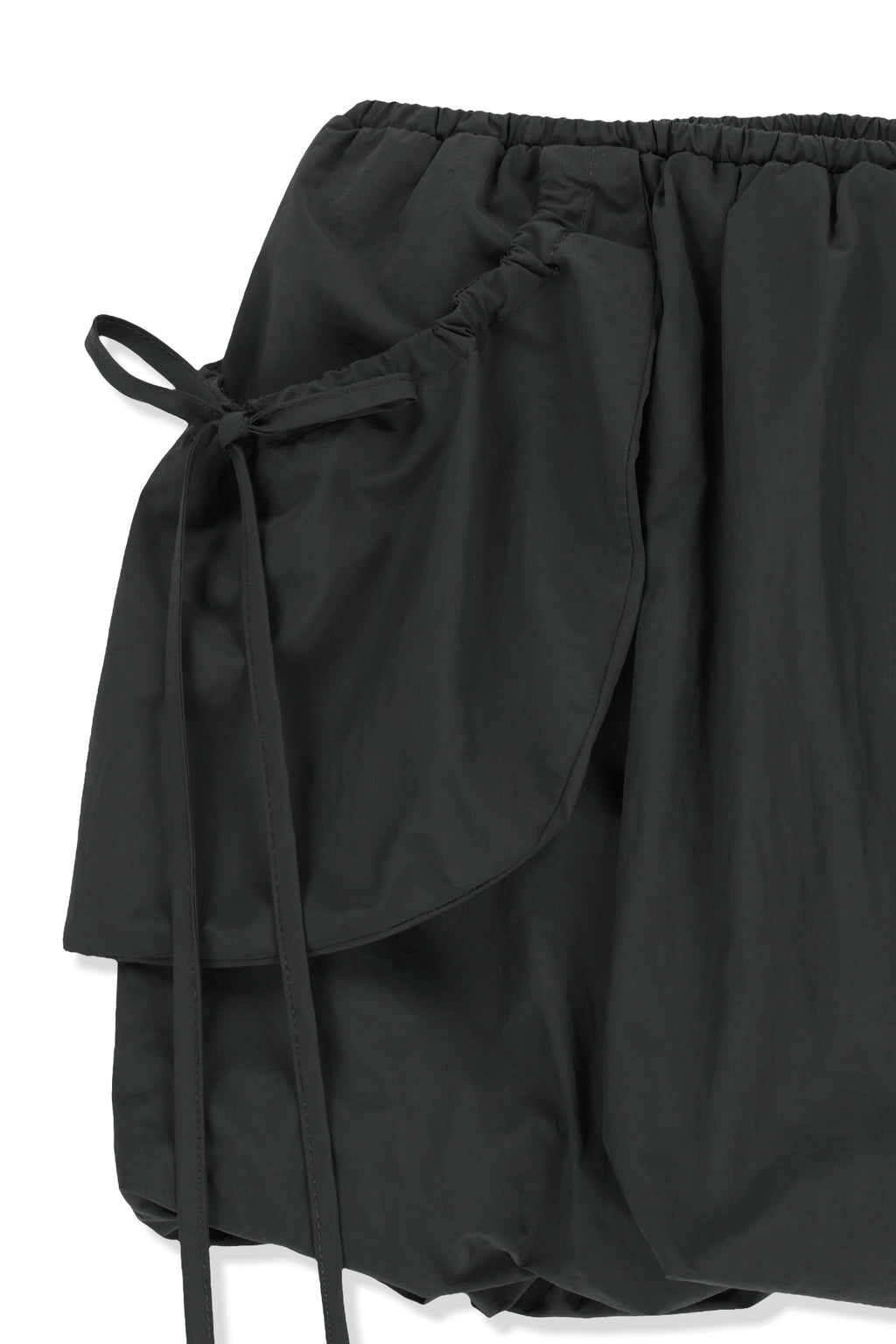 Matinkim Strap Detail Ballon Skirt IN Charcoal