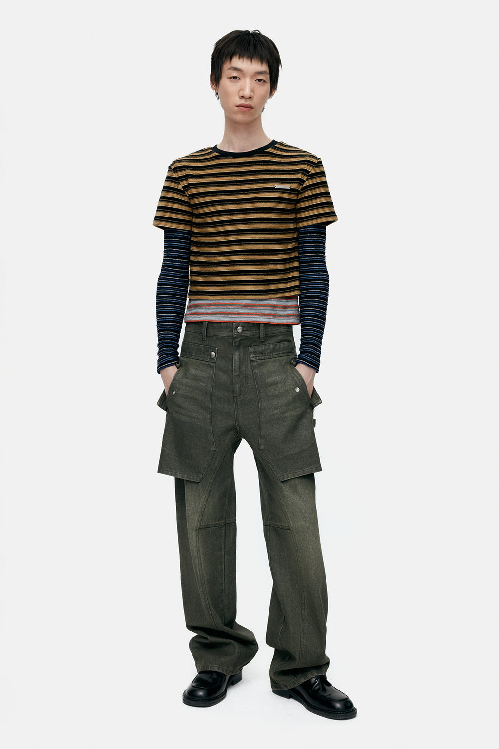 Andersson Bell Multi Stripe LS T-Shirts
