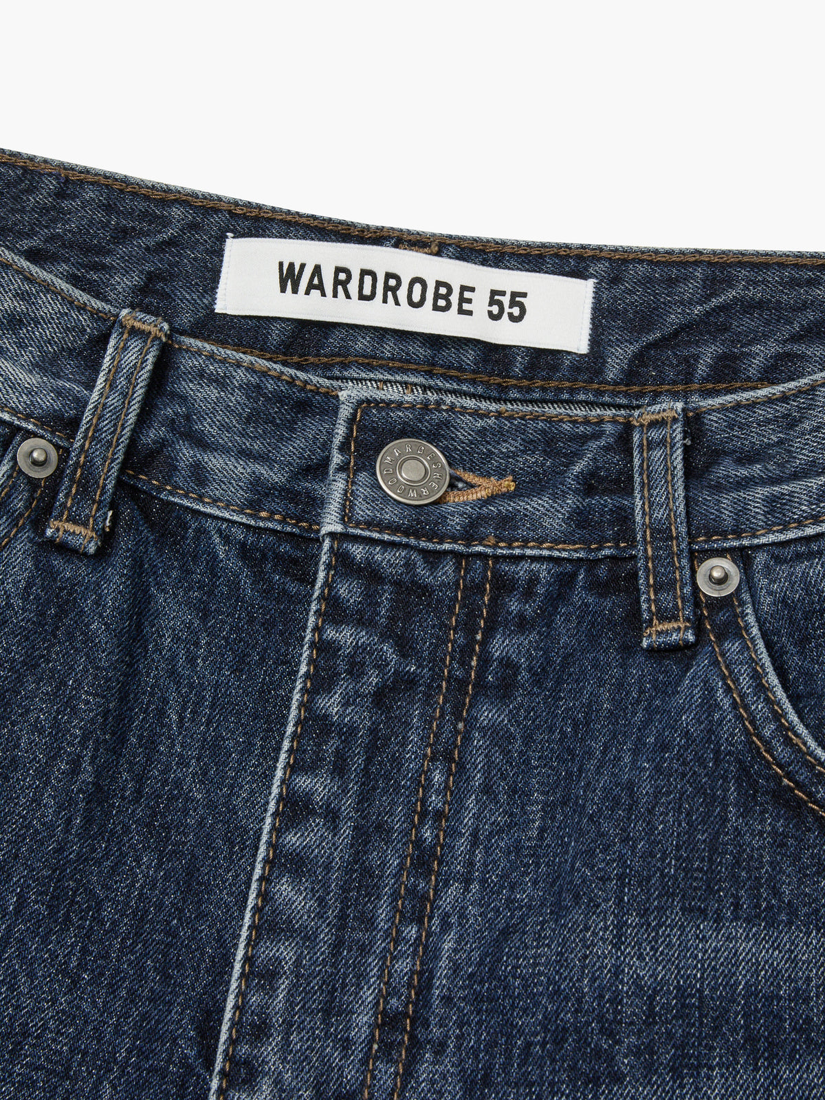 Margesherwood Bootscut Denim Pants deep blue