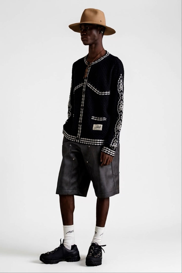 Andersson Bell Fantasia Round-Neck Cardigan