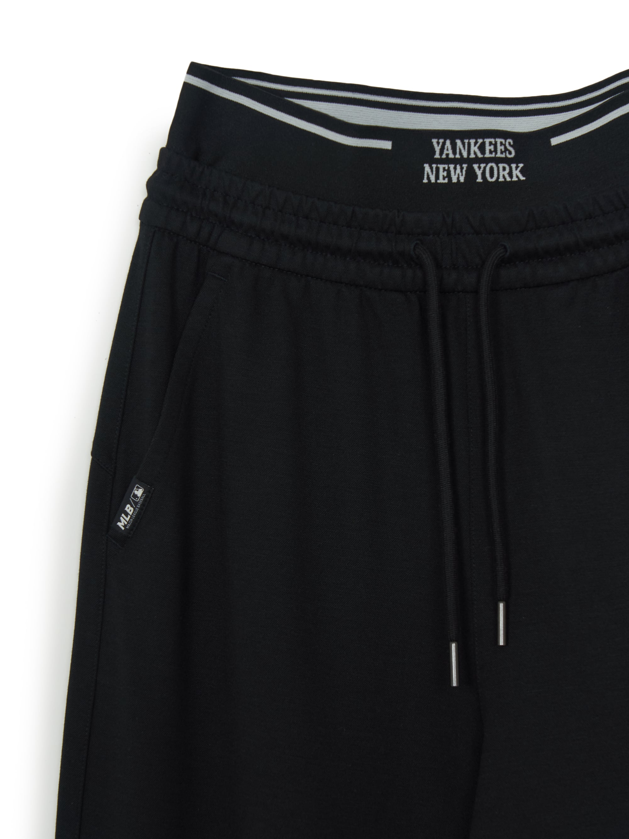 [mlb korea] Women's Basic Double Waisted Semi Wide Hip Pants