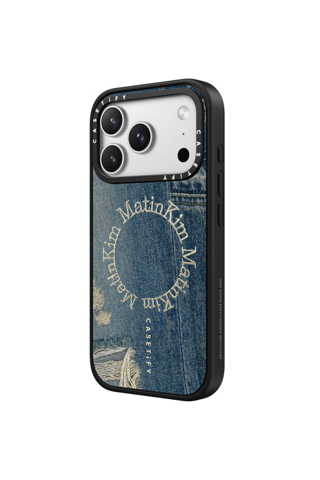 [matinkim] Matin Kim X Casetify Denim Circle Case IN Blue