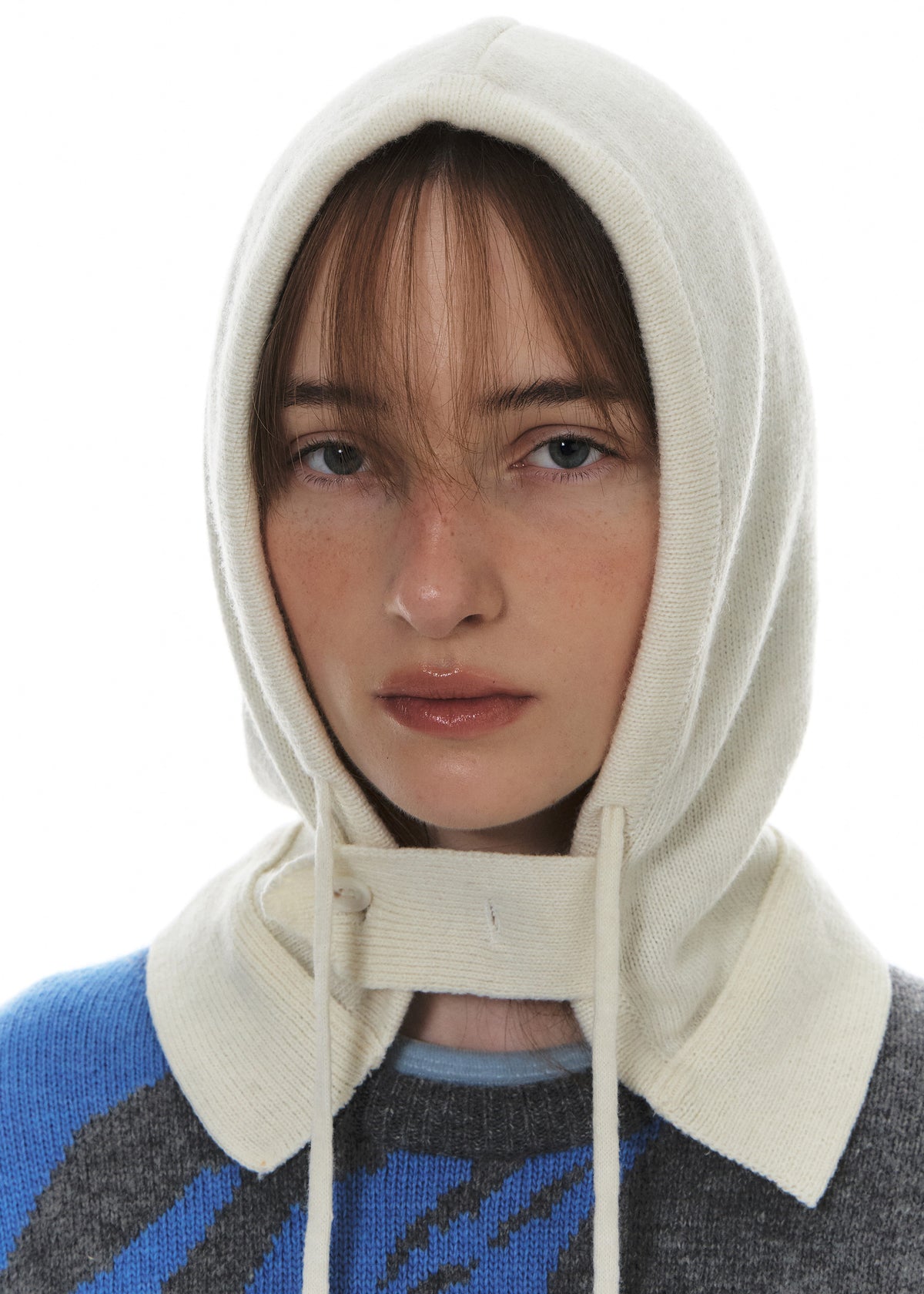 Grove Fog Knit Balaclava