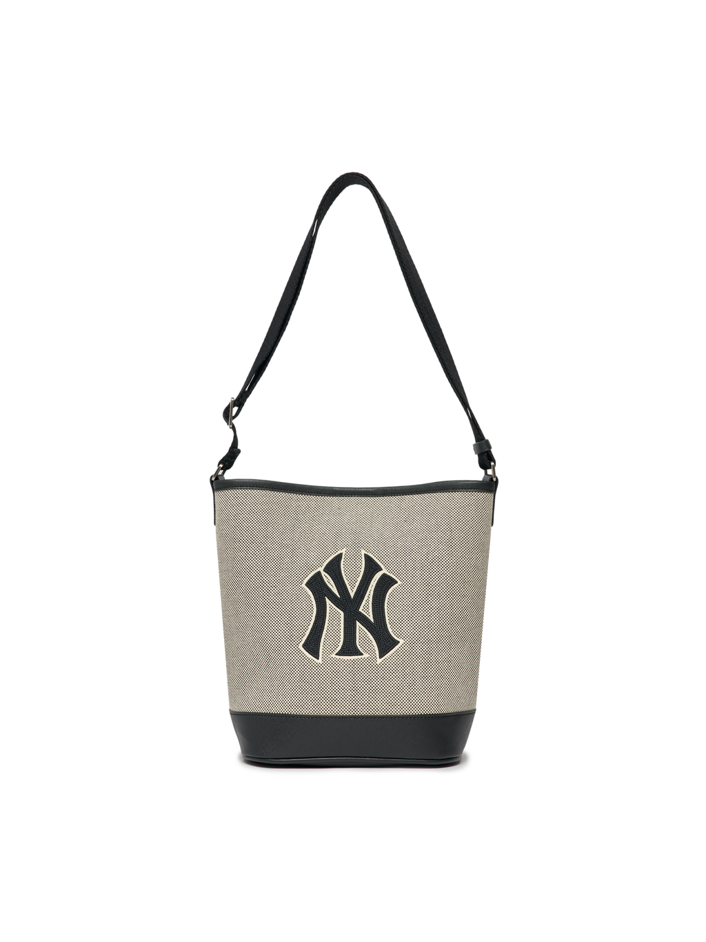 MLB Korea Basic Big Logo Canvas Bucket Bag