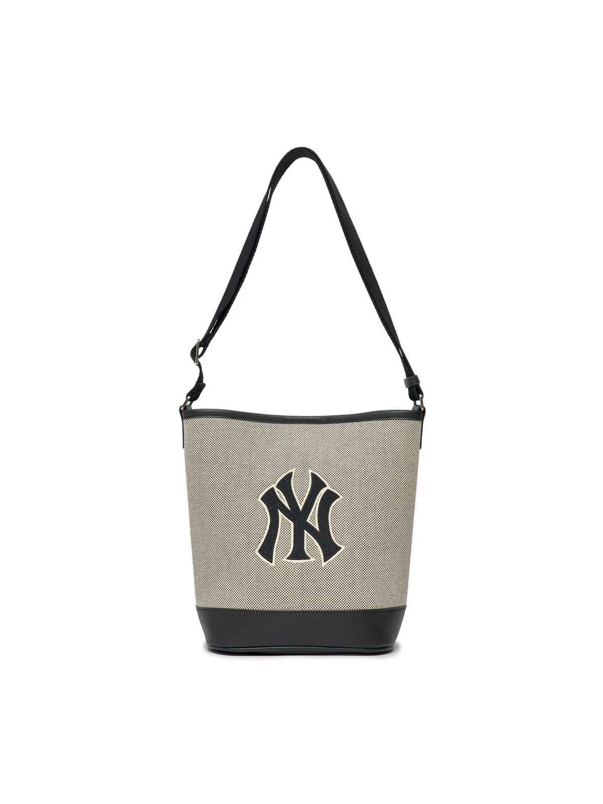 MLB Korea Basic Big Logo Canvas Bucket Bag