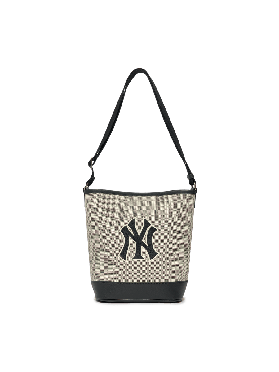 New York Yankees Basic Big Logo Canvas Bucket Hat