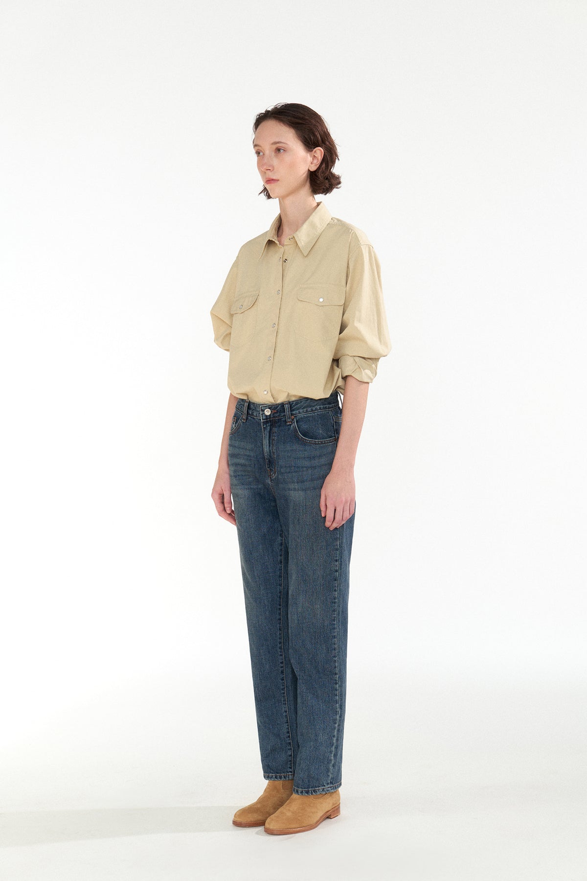 Nothing Written Toi regular fit denim (Blue)