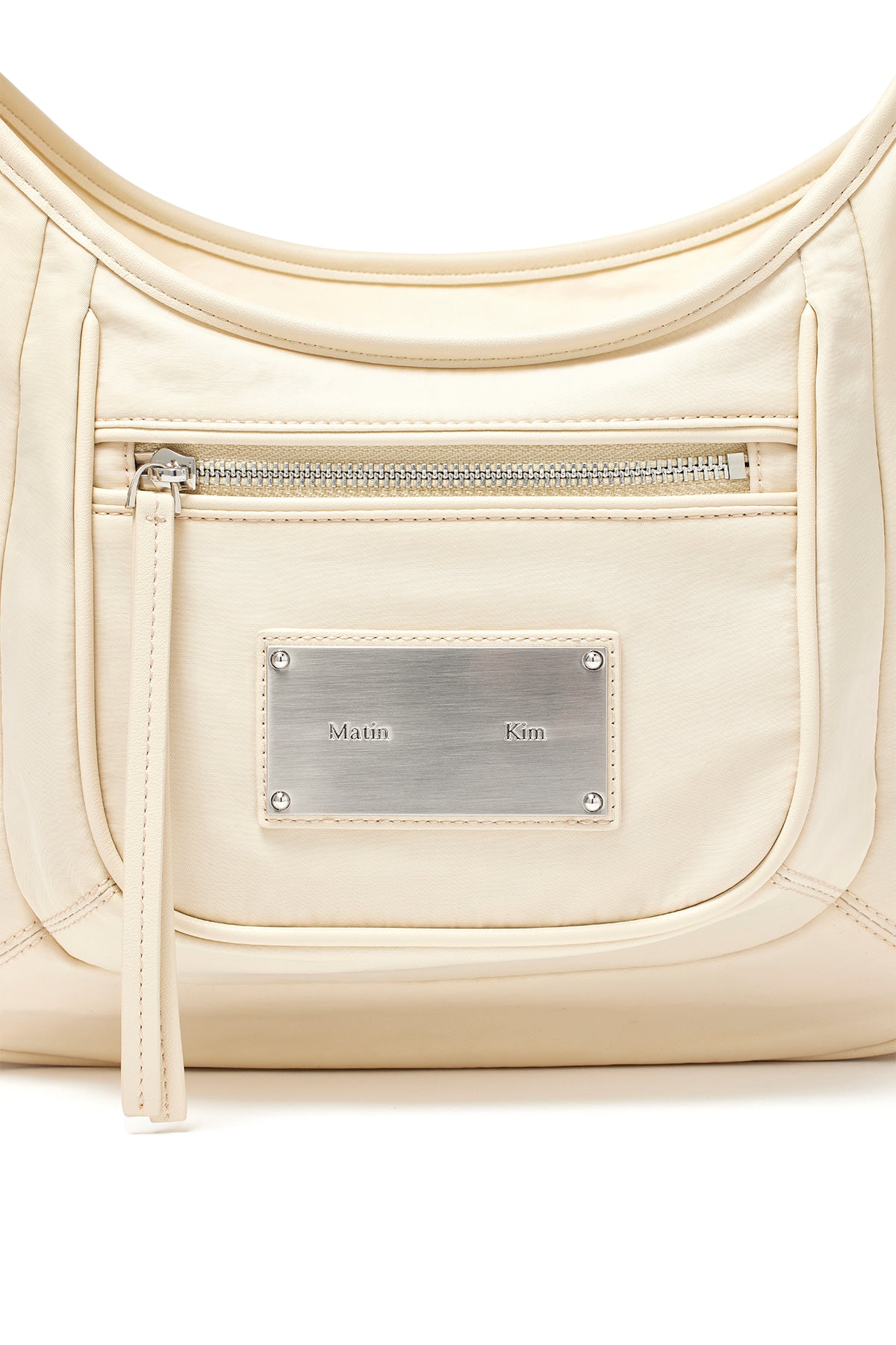 [matinkim] NYLON POCKET BAG IN BEIGE