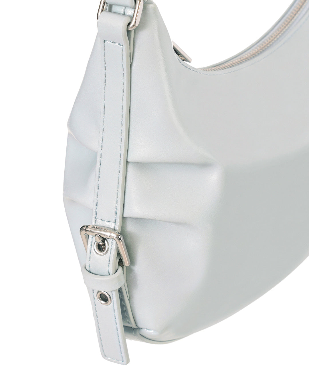 [standoil] Belted Round Bag · Belted Round Bag / Powder Blue