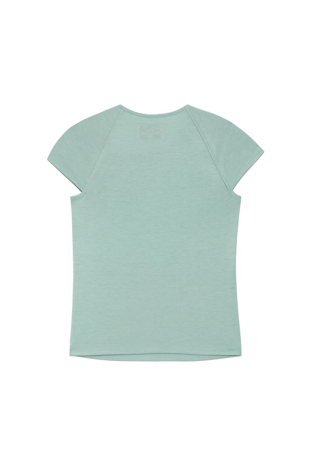 [matinkim] UNBALANCE TIED SHIRRING TOP IN MINT