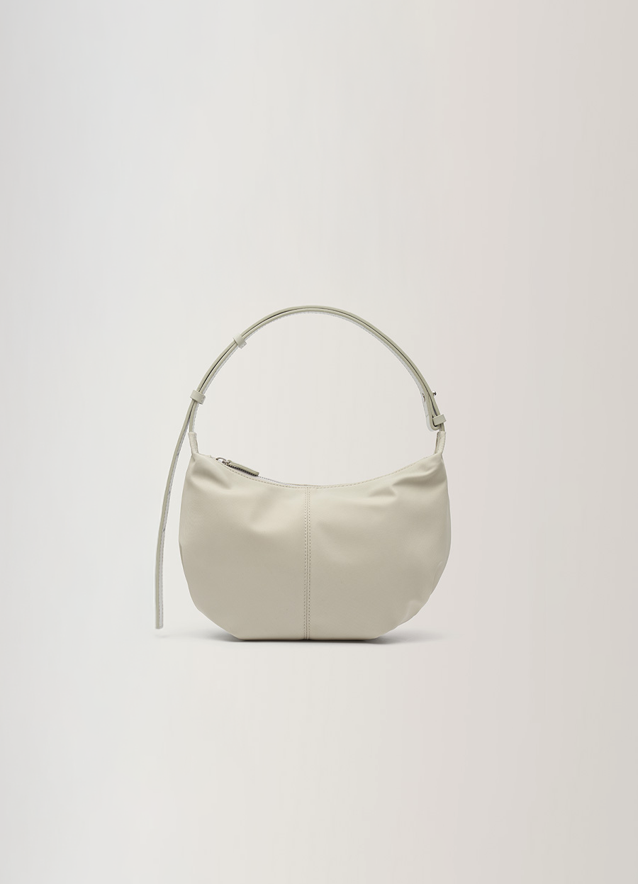 Nothing Written Nylon shoulder mini bag (Salt)