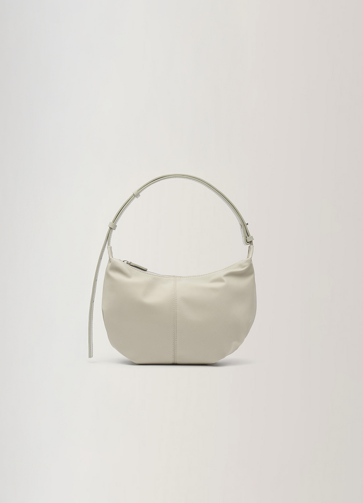 Nothing Written Nylon shoulder mini bag (Salt)