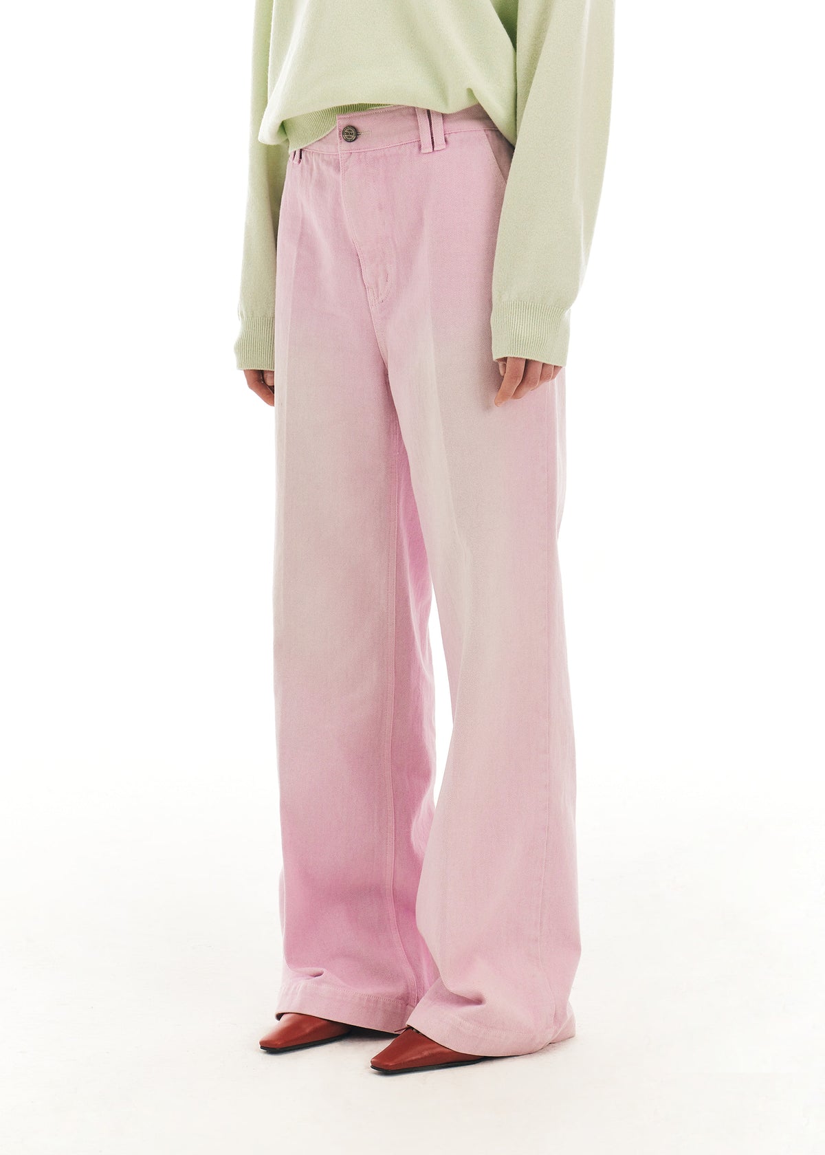 Grove Mat Straight Denim Pants