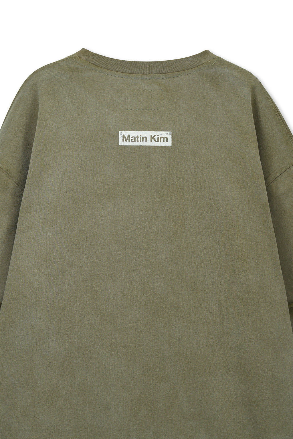 Matinkim Spray Effect Layered Top For Men IN Khaki