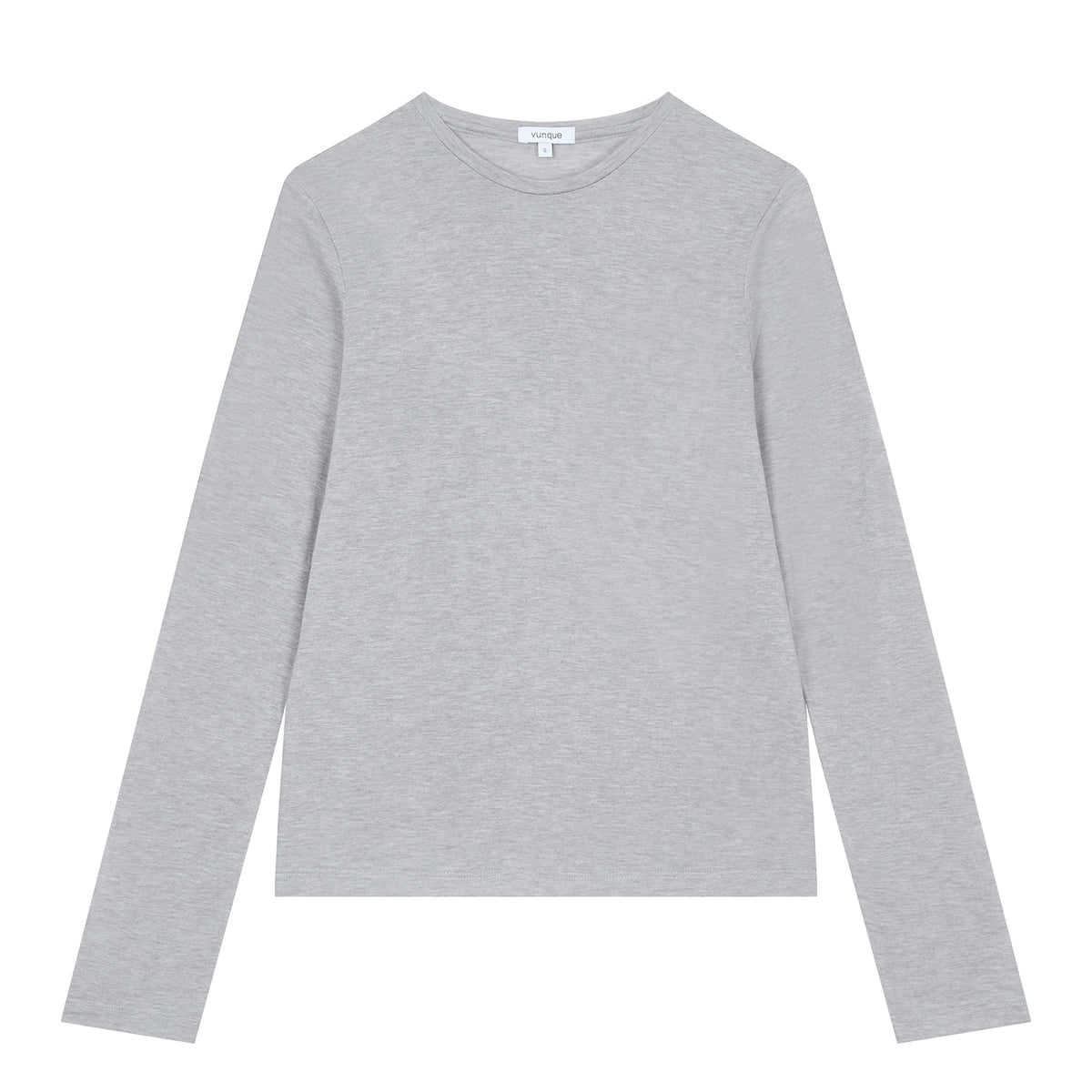Vunque Romantic Goth Layered T-shirt Grey