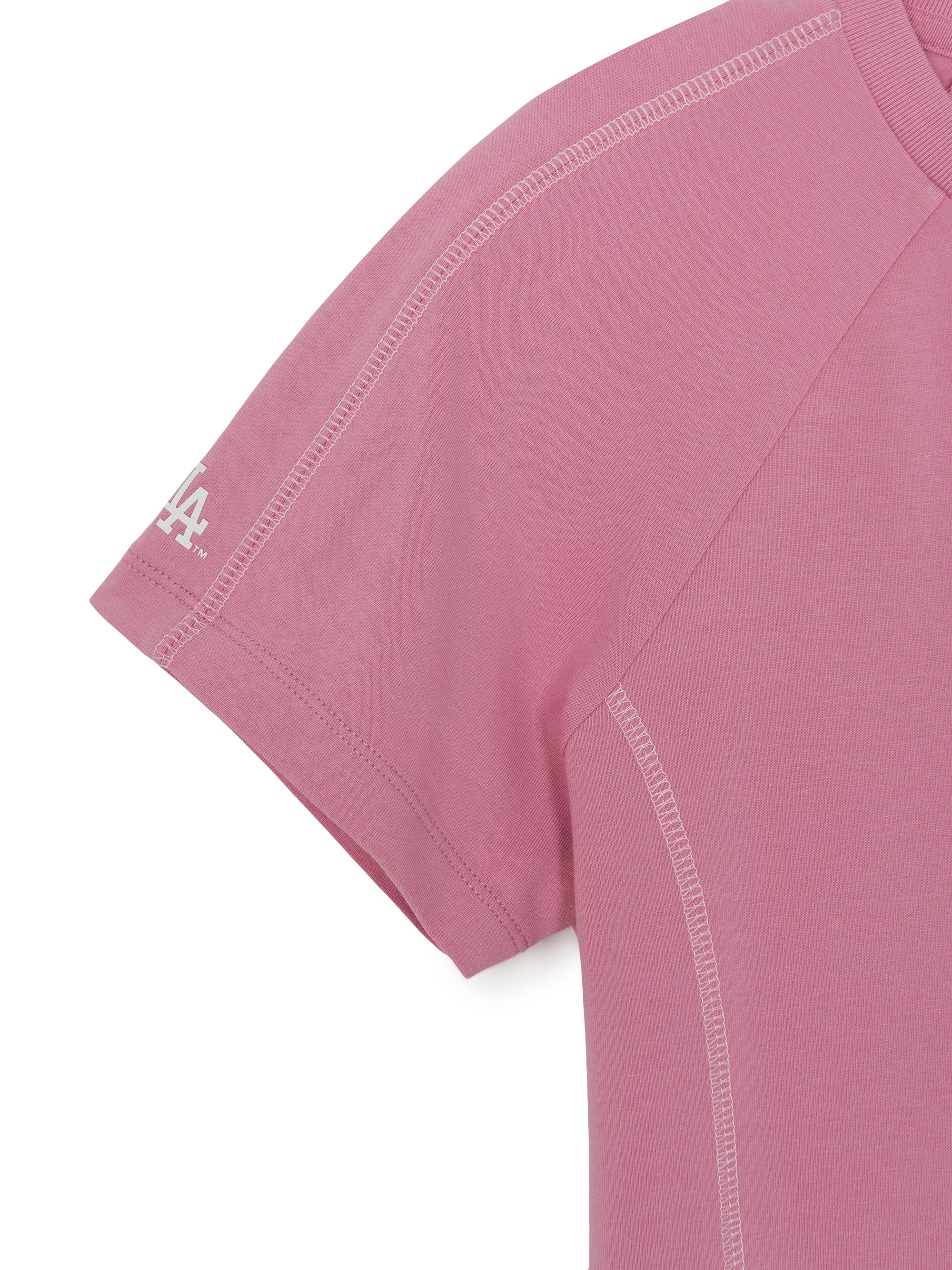 MLB Korea Women's Sportive Track Crop T-Shirts