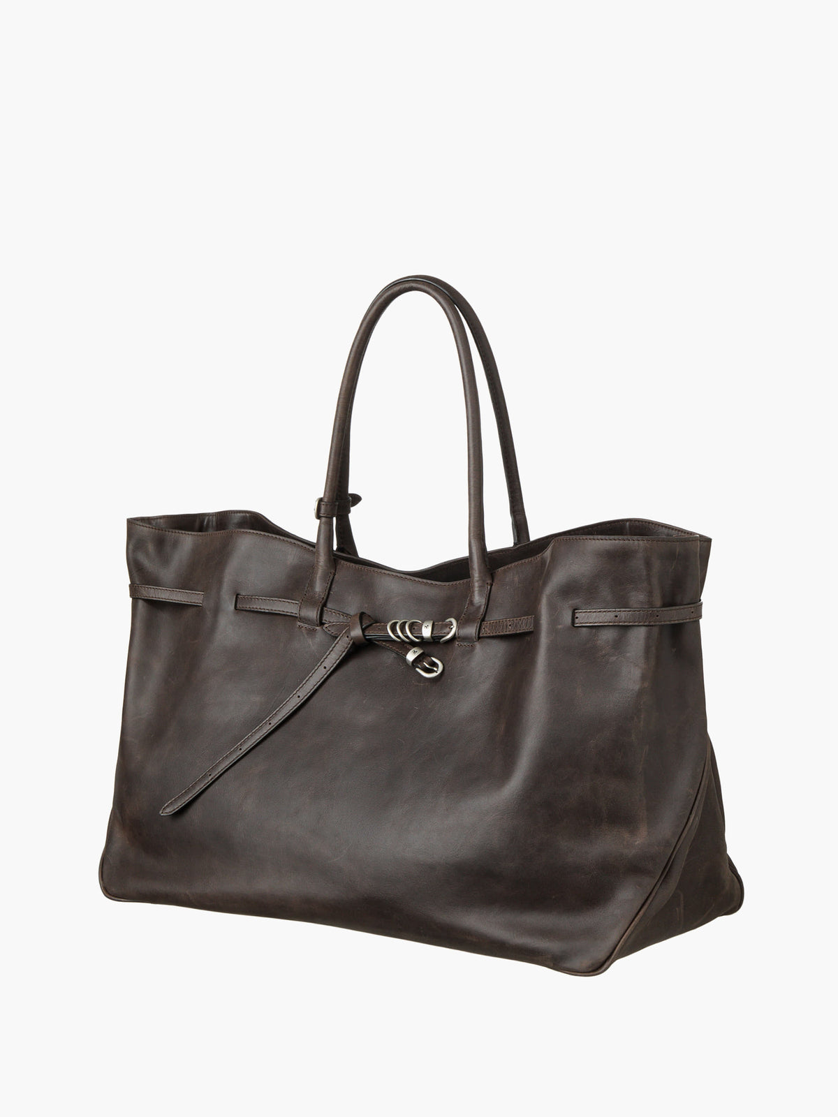 Margesherwood Grandma Used Bag XL sepia pull-up