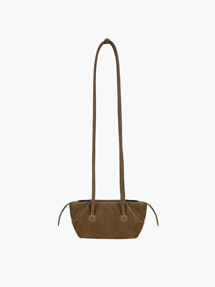 Margesherwood Boat Shopper Small chestnut nubuck
