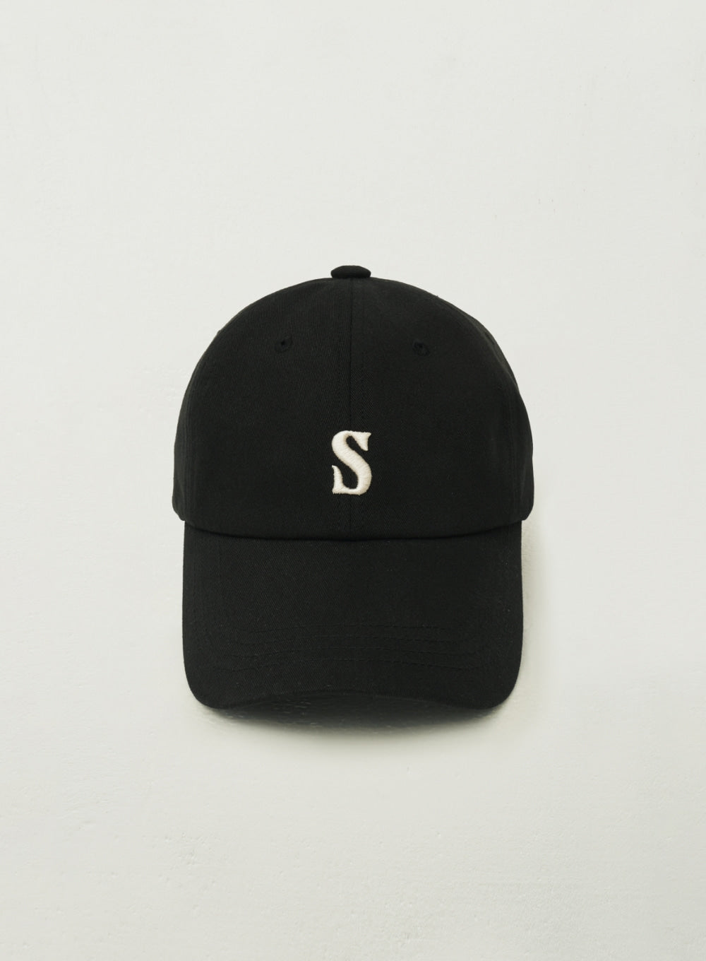 [satur] Classic Small Logo Ball Cap - Black