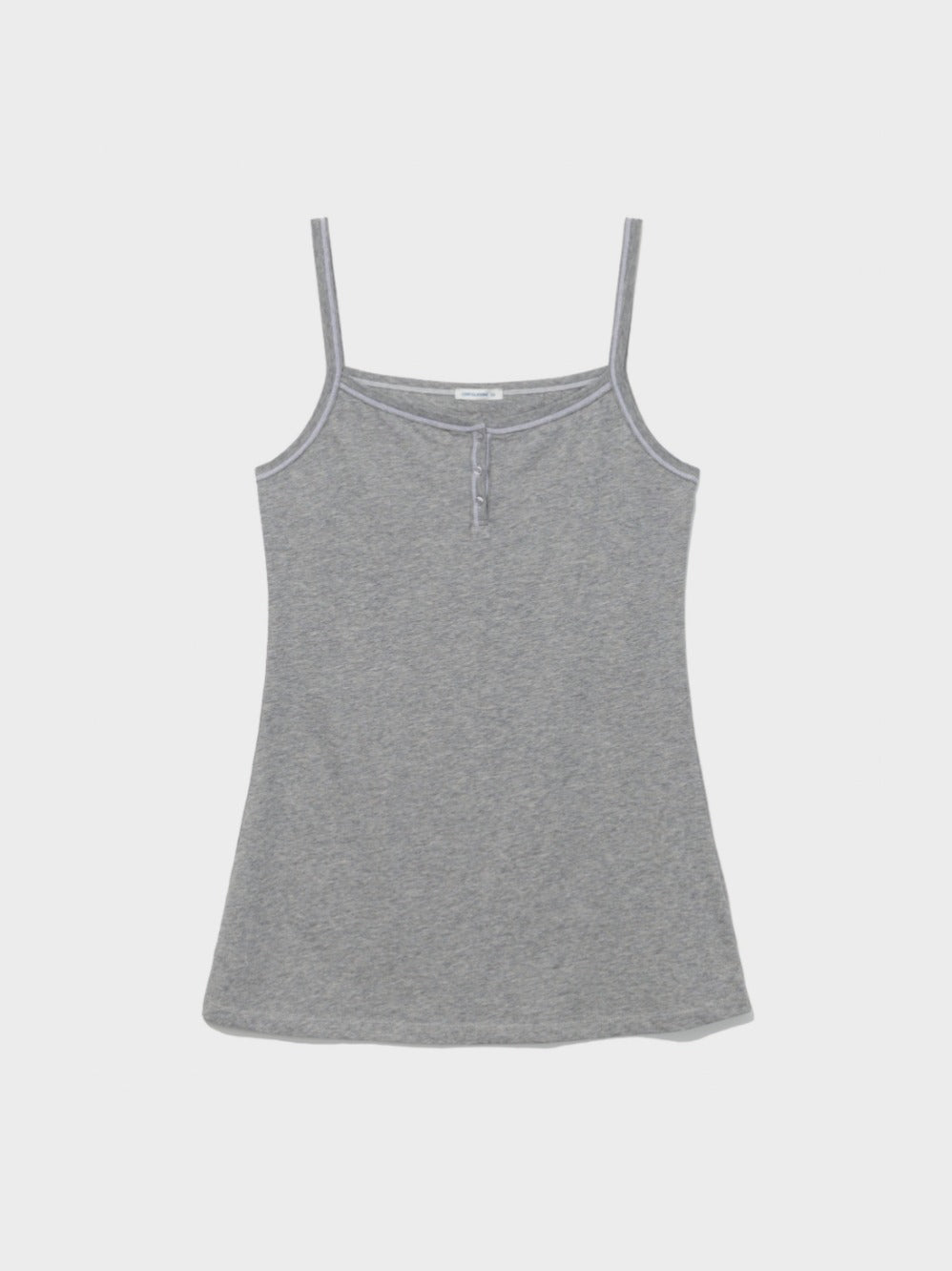 Low Classic Camisole Jersey Dress Melange Grey