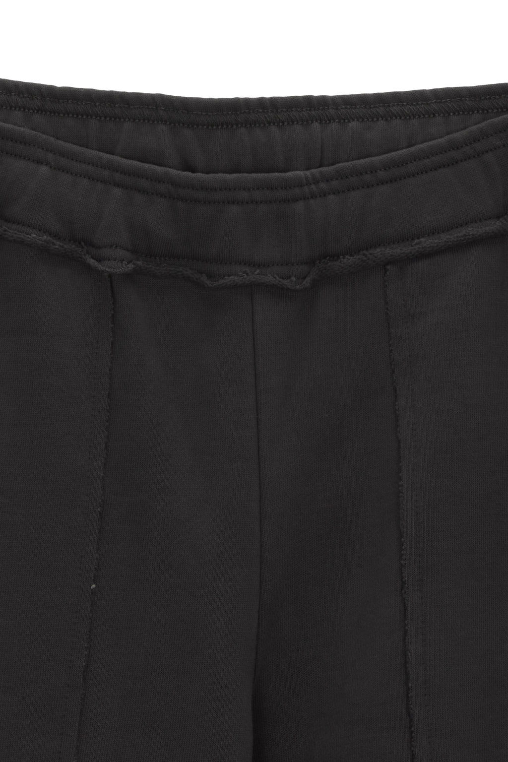 [matinkim] CUT OUT DETAIL SWEATPANTS IN CHARCOAL