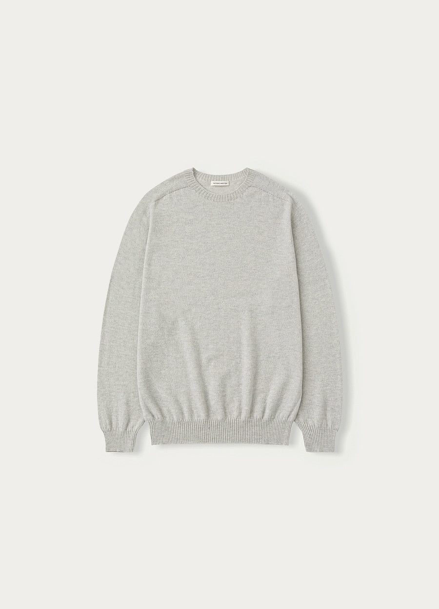 Nothing Written Rove round pullover (Light gray)