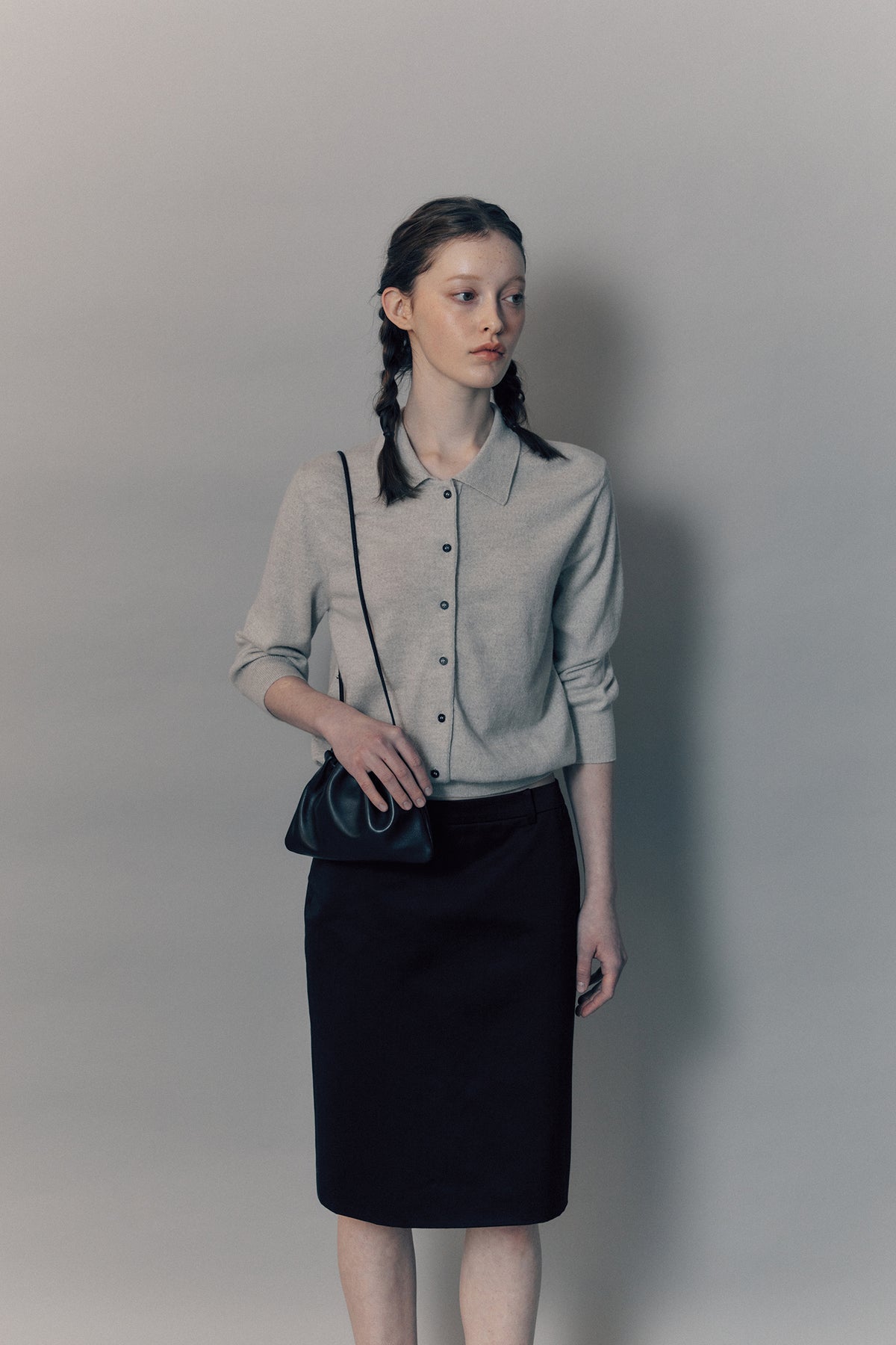 Nothing Written Nella strap mini bag (Black)