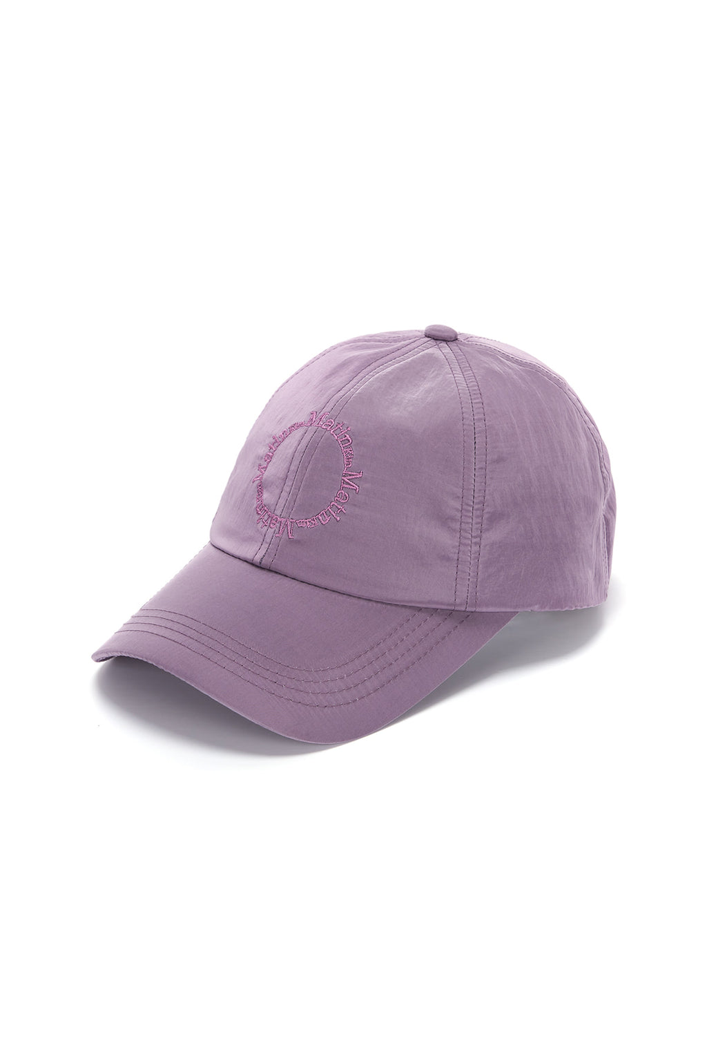 [matinkim] CRISP LOGO BALL CAP IN PURPLE