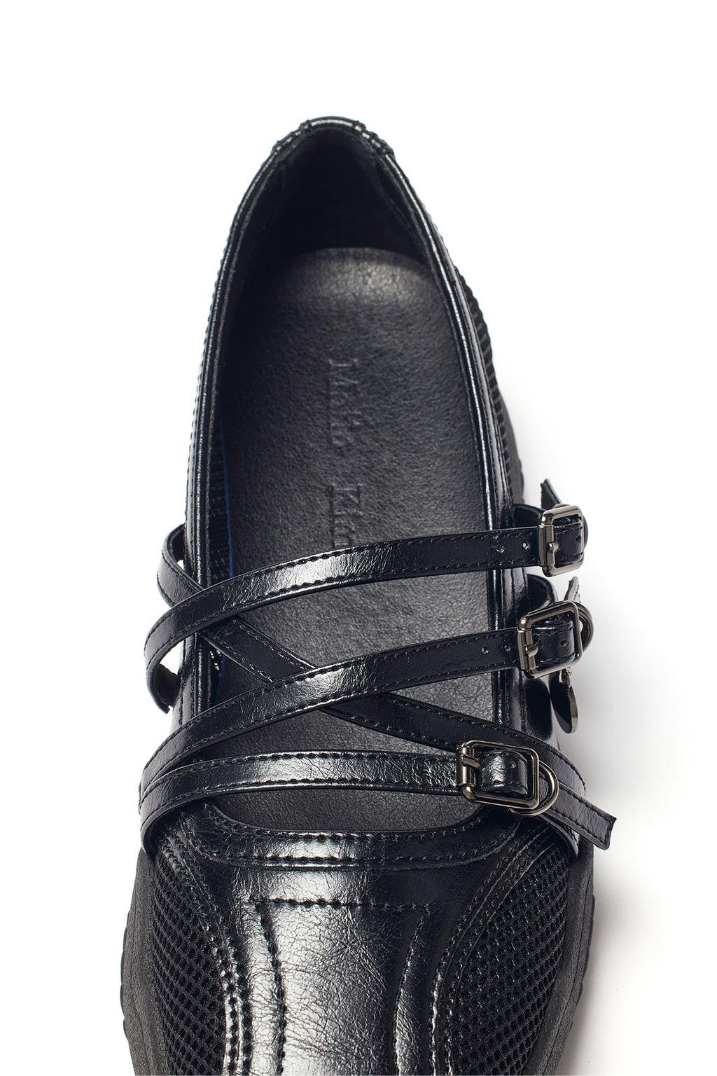Matinkim Matin Mesh Maryjane Sneakers IN Black