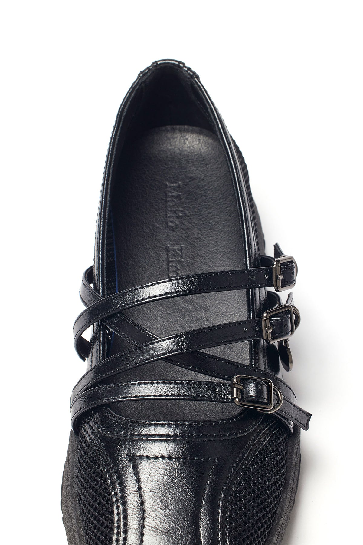 Matinkim Matin Mesh Maryjane Sneakers IN Black