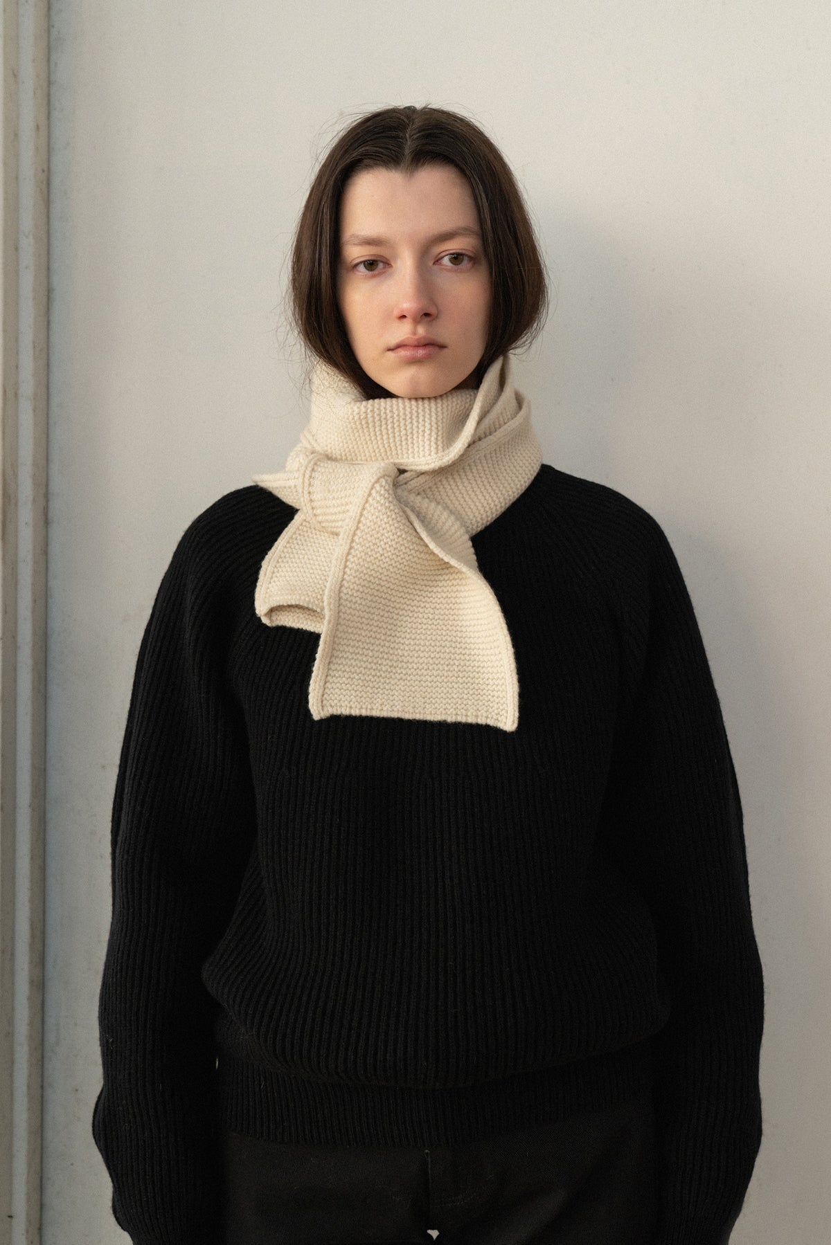 Nothing Written Liky muffler (Gray)