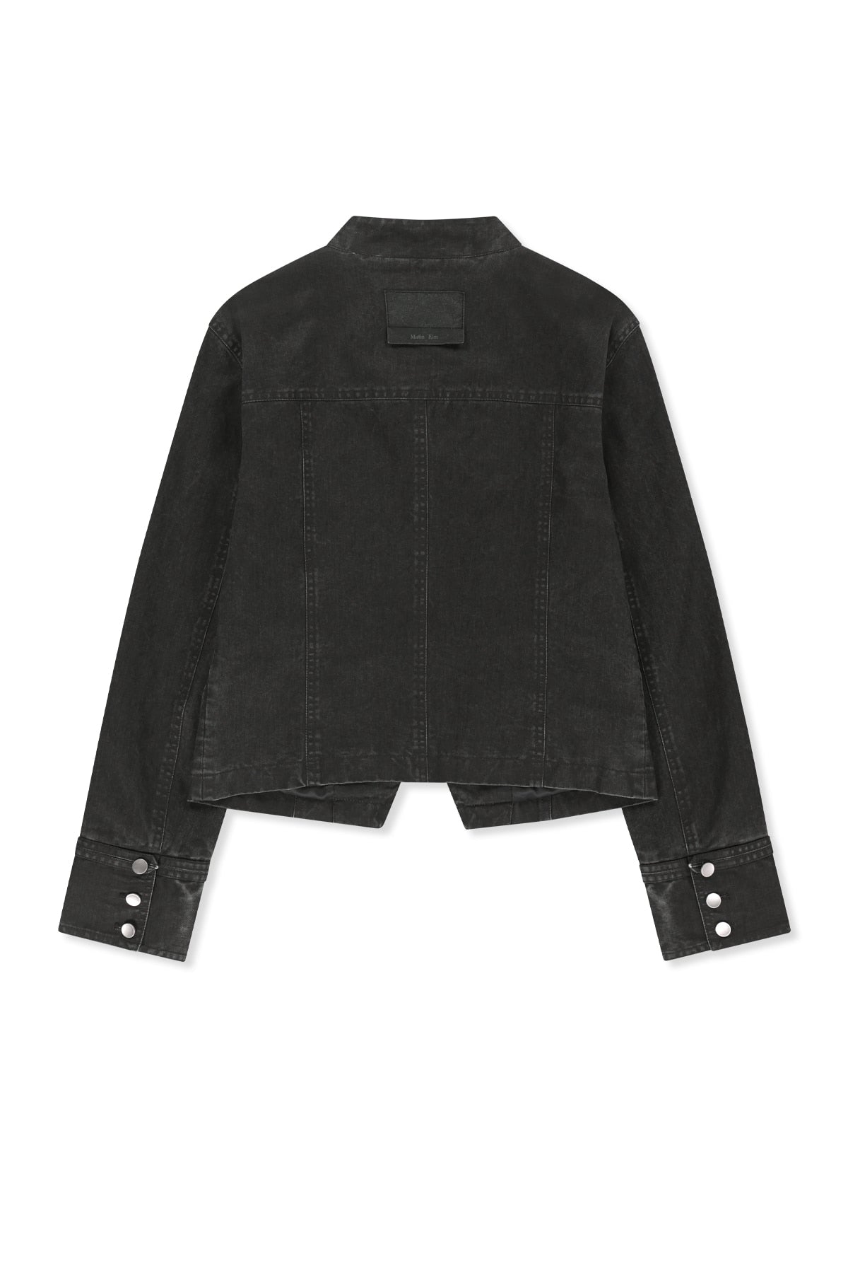 Matinkim Vintage Washed Napoleon Jacket IN Charcoal