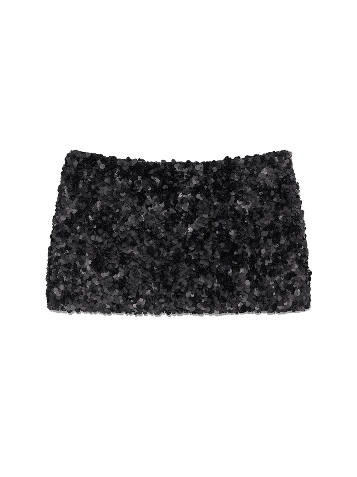 GLOWNY Twinkle Mini Skirt (Black)