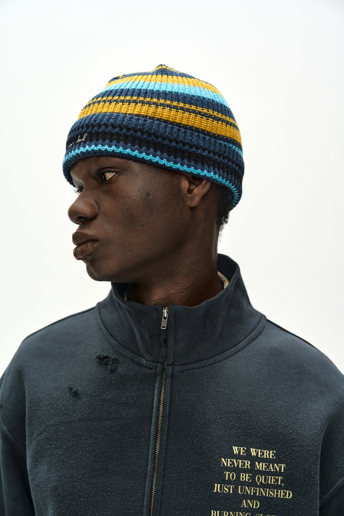 Andersson Bell Unisex Multi Stripe Beanie