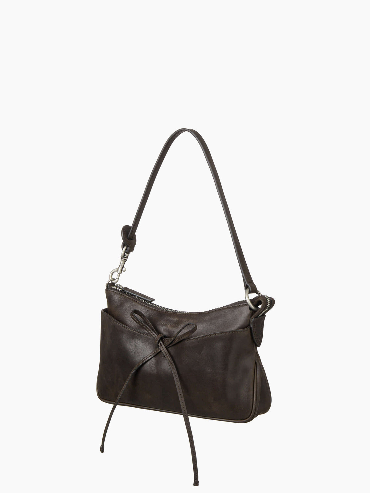 Margesherwood Ribbon Pochette sepia pull-up