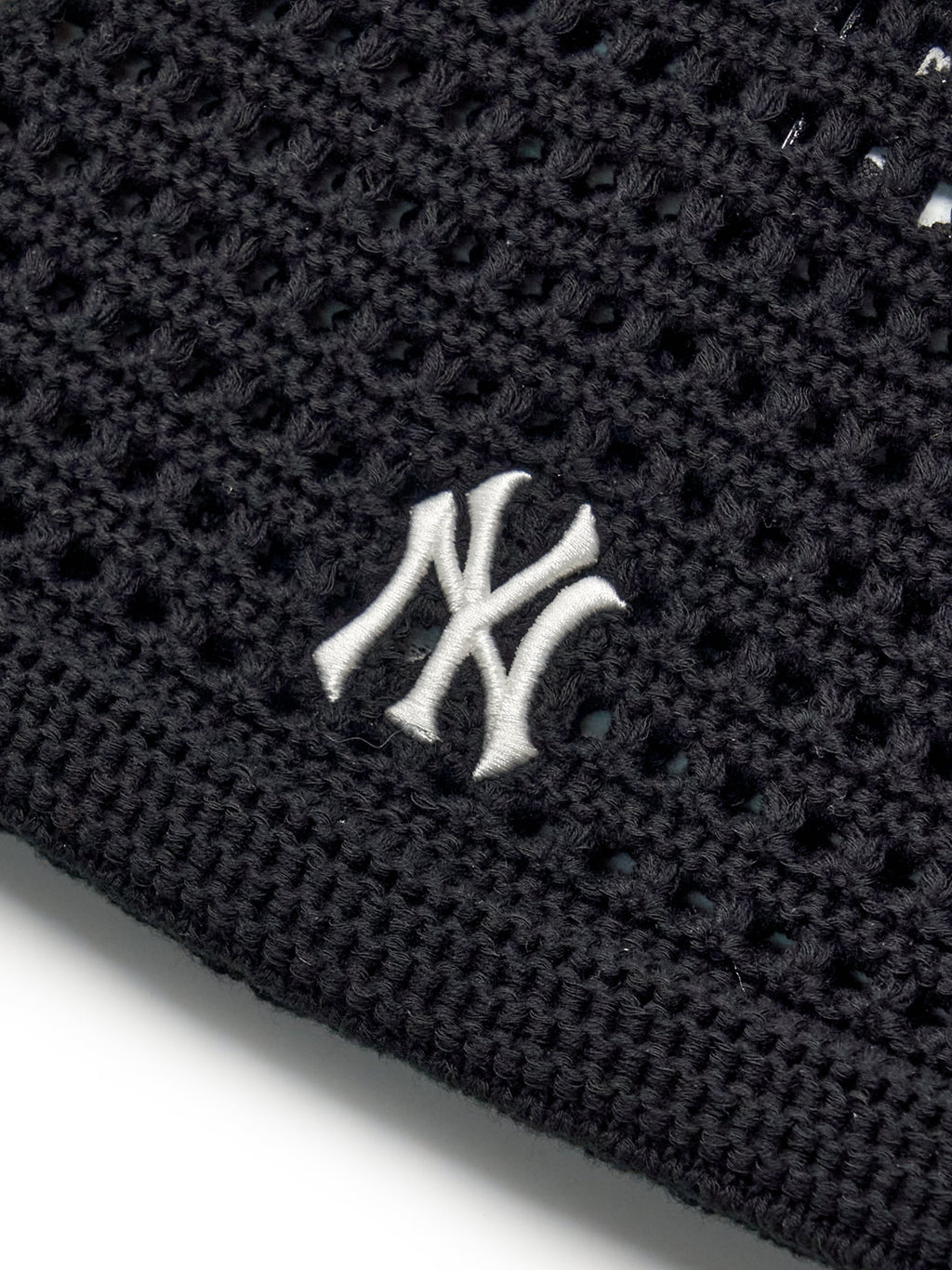 MLB Korea Summer Ribbon Meowing Beanie