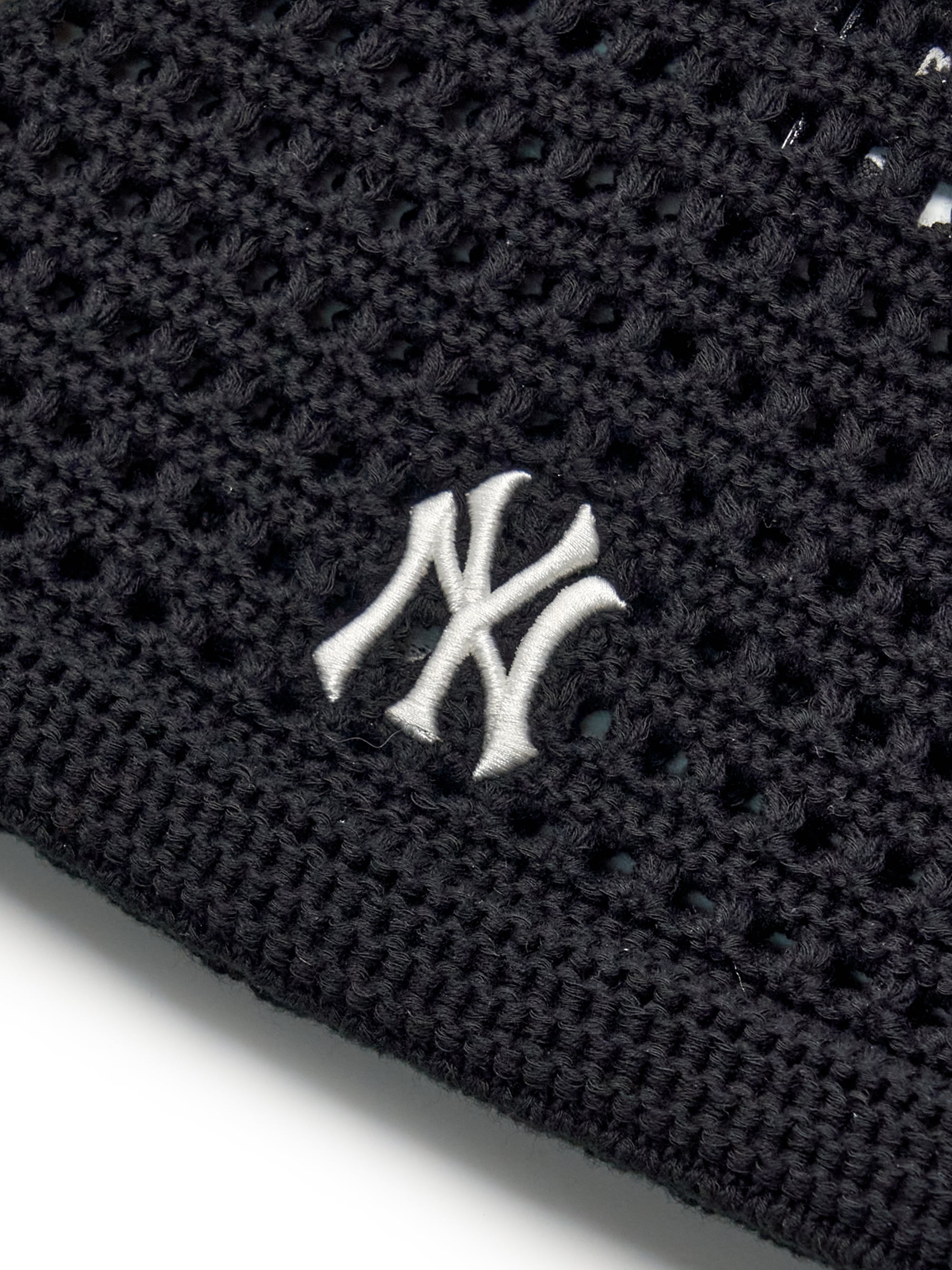 MLB Korea Summer Ribbon Meowing Beanie