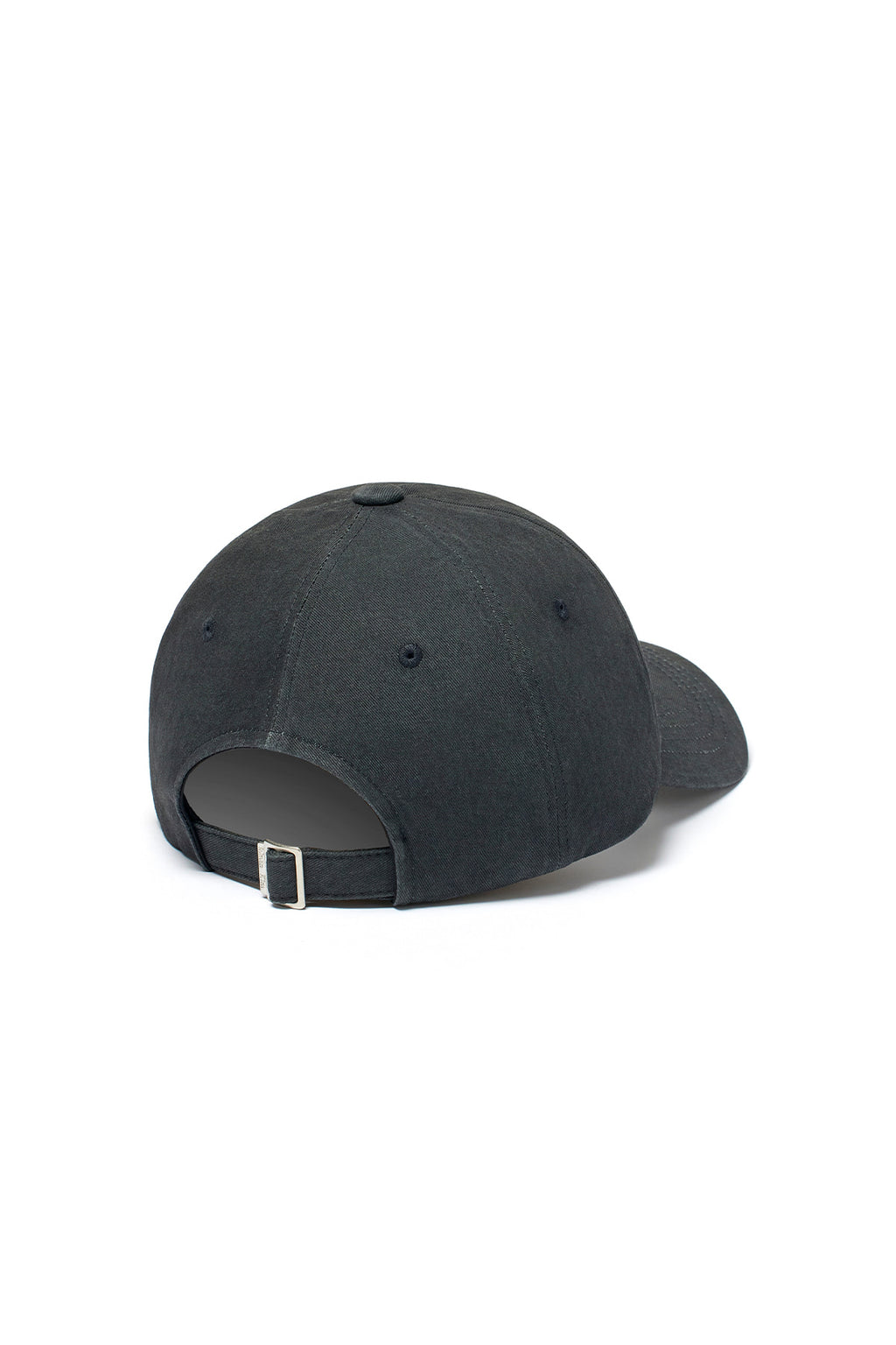 [matinkim] COTTON WASHED CRACK LOGO BALL CAP IN CHARCOAL